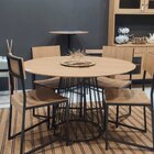 Mesa Para Sala De Jantar Redonda Durand Olmo