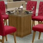 Mesa Para Sala De Jantar Saint Louis Com 8 Cadeiras – Dobuê M