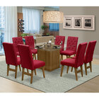Mesa Para Sala De Jantar Saint Louis Com 8 Cadeiras – Dobuê M