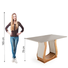 Mesa Para Sala De Jantar Veneto 1,60m Viero