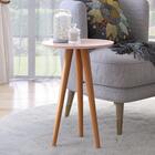 Mesa Para Sala Oval Lateral Tianjin Rose