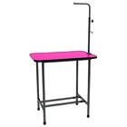 Mesa Para Tosa Fixa Minag Rosa Com Girafa