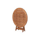 Mesa Para Varanda 90 Cm Dobrável - Jatobá - Meu Móvel De Made