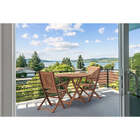 Mesa Para Varanda 90 Cm Dobrável - Jatobá - Meu Móvel De Made