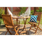 Mesa Para Varanda 90 Cm Dobrável - Jatobá - Meu Móvel De Made