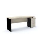 Mesa Pé Painel Com Gaveteiro 4 Gavetas Pe40 Em Mdp 164 X 60 C