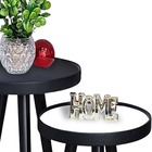 Mesa Pé Palito Lateral Pequena Canto Apoio Sofá Redonda Decor