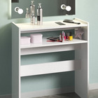 Mesa Penteadeira Para Home Office 1 Prateleira
