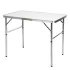 Mesa Pequena De Alumínio Dobrável Portátil Trevalla Branca
