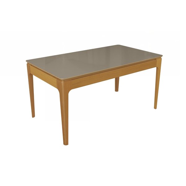 Mesa Petra Para Sala De Jantar Premium Freijo/bronze