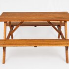 Mesa Picnic 140 X 70 Cm Stain Jatobá