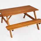 Mesa Picnic 140 X 70 Cm Stain Jatobá