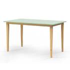 Mesa Pine Retangular 6 lugares Verde Claro - Veromobili