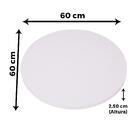 Mesa Pisa Beta Bistrô Fratini 107,50cm (a) Disco Redondo Bran