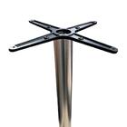 Mesa Pisa Beta Bistrô Fratini 107,50cm (a) Disco Redondo Inox