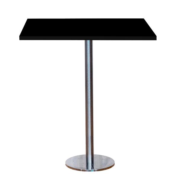 Mesa Pisa Beta Bistrô Fratini 107,50cm (a) Disco Redondo Inox