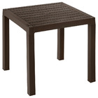 Mesa Plastica 04 Lugares Baru Marrom Rimax