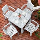 Mesa Plástica 04 Lugares Baru Rimax