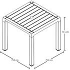Mesa Plástica 04 Lugares Baru Rimax