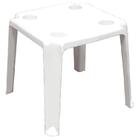 Mesa Plastica Monobloco  De Apoio Peruibe Branca