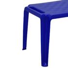Mesa Plastica Monobloco Infantil Donachica Azul