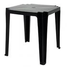 Mesa Plastica Monobloco Tambau Preta