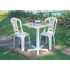 Mesa Plastica Montavel Itaparica Branca