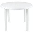 Mesa Plástica Redonda Desmontável 745x860x860mm Jsn