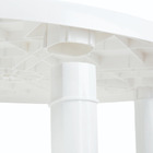 Mesa Plástica Redonda Desmontável 745x860x860mm Jsn