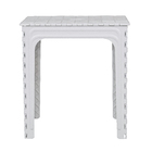 Mesa Plástico Dobrável Retangular Branca 70x65x50cm