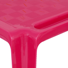 Mesa Plástico Infantil Donachica Rosa 46x50x65cm