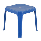 Mesa Plástico Quadrada Infantil Azul 45x45x45cm
