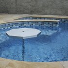 Mesa Pool Octogonal Para Piscina 70cm Diâmetro Em Inox304