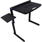 Mesa Portátil para Notebook Articulada com Cooler + Cabo USB