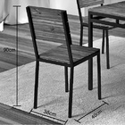 Mesa Portugal Com 4 Cadeiras Neew House Amêndoa