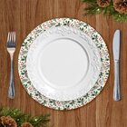 Mesa Posta Sousplat Ramos Verdes