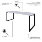 Mesa Presidente 190x70x75cm Yon