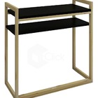 Mesa Preta + Cadeira Eames + Expositor  Para Loja  Decorativa