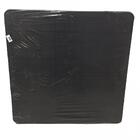 Mesa Preta Quadrada Desmontável 83 Cm - Gibafer