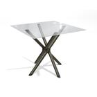 Mesa Quadrada 90 X 90 Cm Sala De Jantar Cozinha Base 4 Pernas