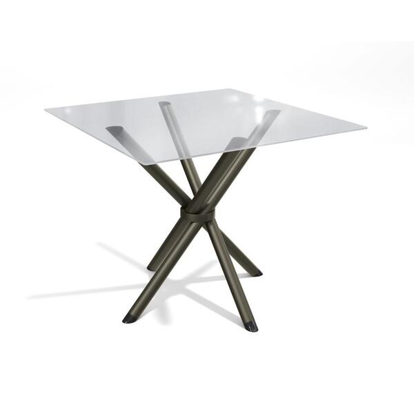 Mesa Quadrada 90 X 90 Cm Sala De Jantar Cozinha Base 4 Pernas