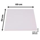 Mesa Quadrada Alpha Inox Prata 73,50 Cm (altura) Tampo Mdp Qu