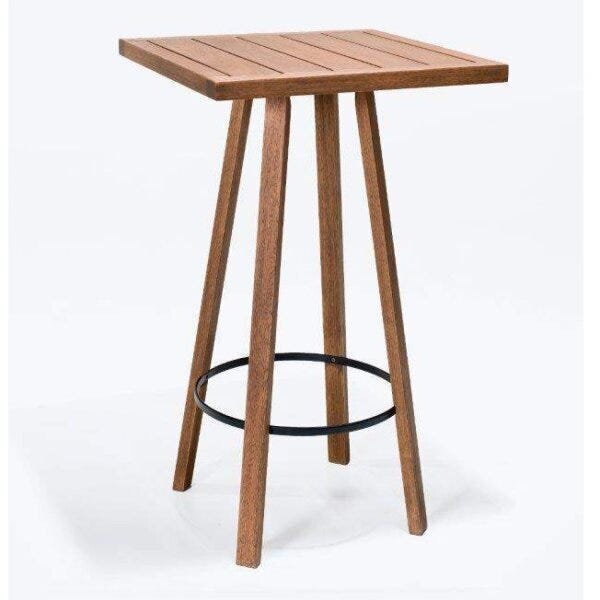 Mesa Quadrada Bistrô 60cmx60cm Ipanema  Polisten Nogueira