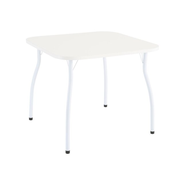 Mesa Quadrada Com Tampo 90x90 Unimóvel - M4007