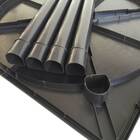 Mesa Quadrada Desmontável De Plástico 90cm Preta + 4 Banqueta