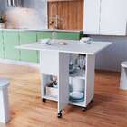 Mesa Quadrada Dobrável Beto Branca