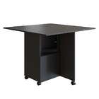 Mesa Quadrada Dobrável Beto Preta