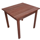 Mesa Quadrada Em Madeira 90x80cm Ultron