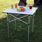 Mesa Quadrada Para Camping Mor 3411 Andorra Dobrável Alumínio