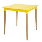 Mesa Quadrada Tramontina Diana Marrom Em Polipropileno Com Pe